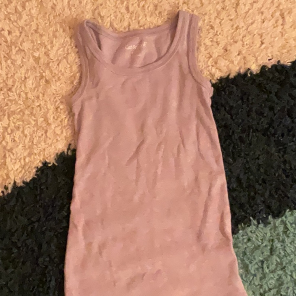 Purple tank top